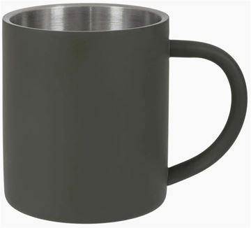 Picture of Tuff Insulated Camping Mug, 300ml grey